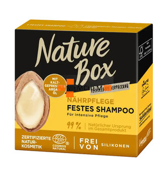 Nature Box Szampon do Włosów Argan-Ol Kostka 85g DE - Nature Box