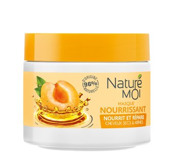 Nature Moi, maska do włosów suchych i zniszczonych z Olejem Arganowym i Morelą, 300 ml - Nature Moi