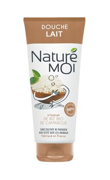 Nature Moi, nawilżające mleczko pod prysznic Intrygujący Ryz, 200 ml - Nature Moi