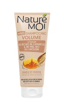 Nature Moi, odżywka do włosów cienkich i pozbawionych objętości z Miodem i Proteinami Ryżowymi, 200 ml - Nature Moi