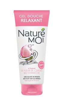 Nature Moi, relaksujący żel pod prysznic Subtelny Kwiat Wiśni, 200 ml - Nature Moi