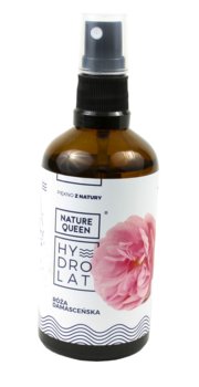 Nature Queen, hydrolat z róży damasceńskiej, 100 ml - Nature Queen