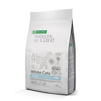 Nature's Protection White Cats GF Herring Adult All Breeds 1,5kg