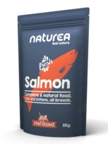 Naturea Sterilized Łosoś saszetka 85 g