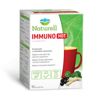 Naturell Immuno Hot, suplement diety, 10 saszetek - USP Zdrowie