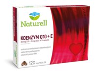 Naturell Koenzym Q10 + Witamina E 120 Kaps.