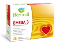 Naturell Omega-3 Kaps. 0,5 G 120 Kaps.
