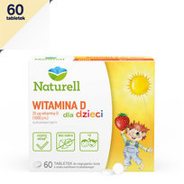 Naturell Witamina D Dla Dzieci 60Tabl. Naturell
