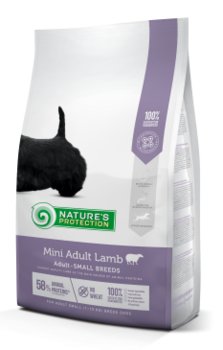 NATURES PROTECTION Mini Adult Lamb 7,5kg - Nature's Protection