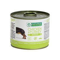 NATURES PROTECTION PIES konserwa KURA & INDYK 200g