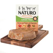 Naturo Grain Free Łosoś ziemniaki i warzywa 400g