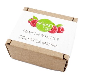 Naturologia, delikatny, szampon w kostce odżywcza malina, 70 g - Naturologia