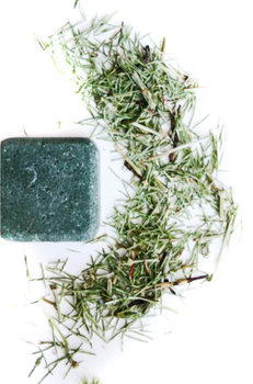 Naturologia, szampon do włosów w kostce skrzyp skrzyp, 70 g - Naturologia