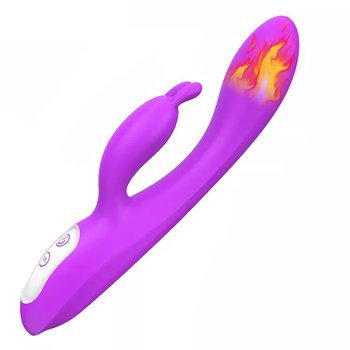 Naughty, Masażer, Wibrator Intymny Podgrzewany Z 9 Trybami Wibracji  Purple - S-Hande