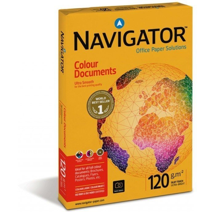 Zdjęcia - Papier Navigator , Colour Documents, , A4, 120 gsm, 250 arkuszy 