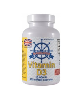 Navigator Witamina D3 10000 IU - Suplement diety, 365 kapsułek - Navigator