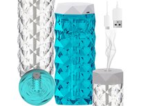 Nawil��acz Powietrza Lampka Nocna Led 2W1 Dyfuzor Wielokolorowy Efekt R����y