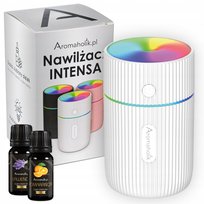 Nawilżacz Powietrza do Aromaterapii LED USB - Aromatyzer Biały