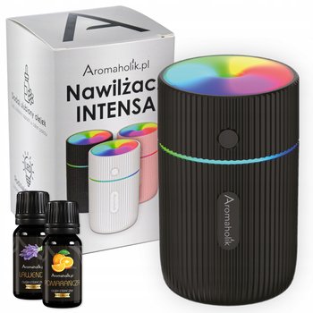 Nawilżacz Powietrza do Aromaterapii LED USB - Aromatyzer Czarny - Aromaholik