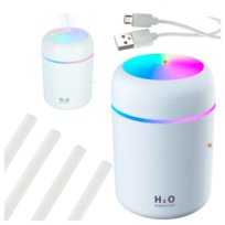 Nawilżacz Powietrza Dyfuzor Zapachowy Lampka Nocna Led Aromaterapia Usb