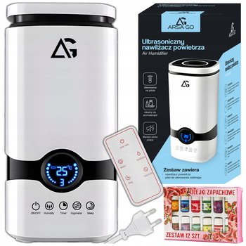 Nawilżacz Powietrza Jonizator Aromaterapia Dyfuzor Timer Pilot I 12X Olejki - ARSA GO