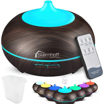Nawilżacz Powietrza Ultradźwiękowy Dyfuzor Zapachowy Aromaterapia + Pilot - STERNHOFF