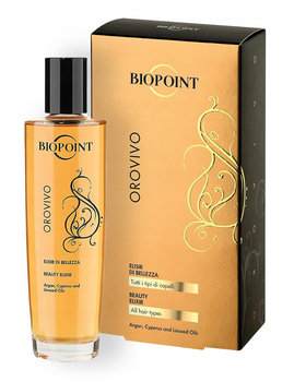 Nawilżający olejek do włosów BIOPOINT Orovivo lekkość miękkość i blask - Biopoint