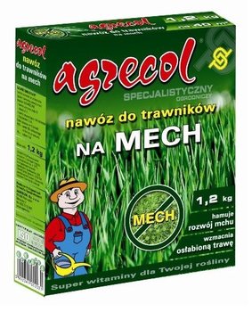 Nawóz Agrecol do trawy na Mech 1,2 kg - Agrecol