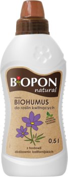 Nawóz Biohumus BIOPON do roślin kwitnących 0.5 L - Bros