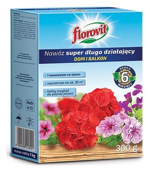 Nawóz do roślin domowych i balkonowych FLOROVIT, 300 g - INCO