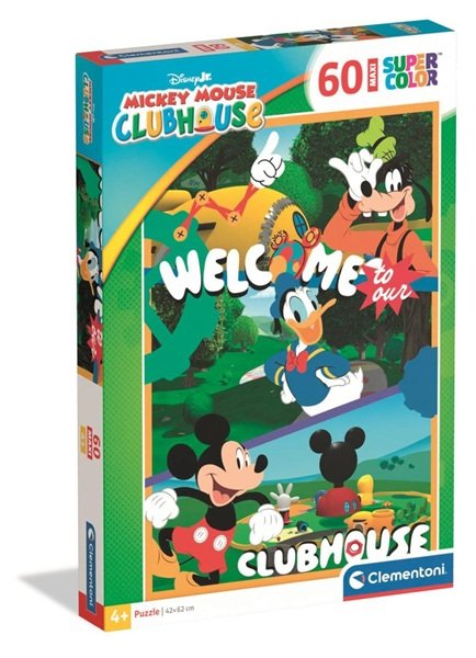 Pozostałe ND01_271315 CLE puzzle 60 maxi SuperKolor MickeyM