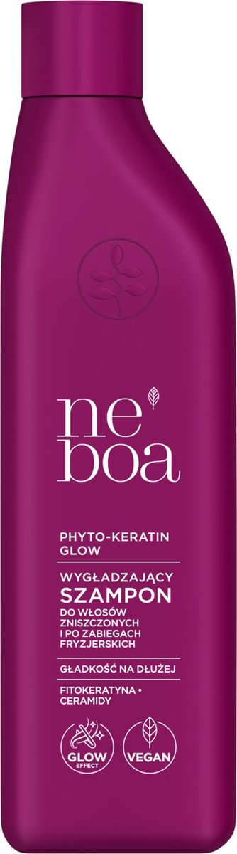 Empik NEBOA Phyto Keratin Glow Szampon do włosów zniszczonych, farbowanych 300ml
