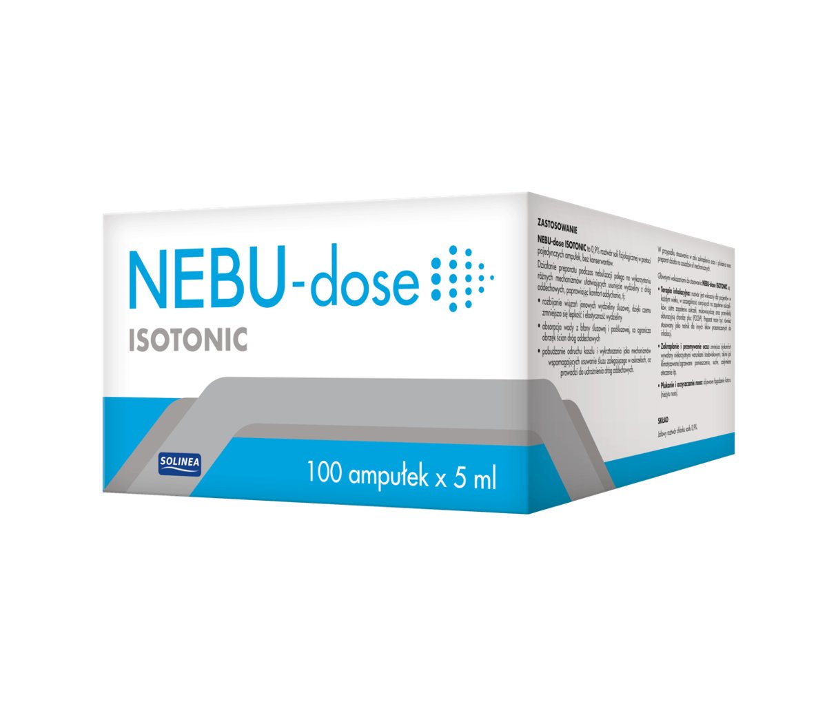 Nebu-Dose, Isotonic 0,9% NaCl, 100x 5 ml | Sklep EMPIK.COM