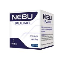 Nebu Pulmo, 3 % Roztwór Do Inhalacji Z Ektoiną, Ampułki, 20 X 5 ml SOLINEA