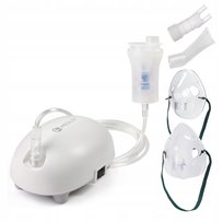Nebulizator Medlot VP-D4 kompaktowy, cichy, z maskami i ustnikiem