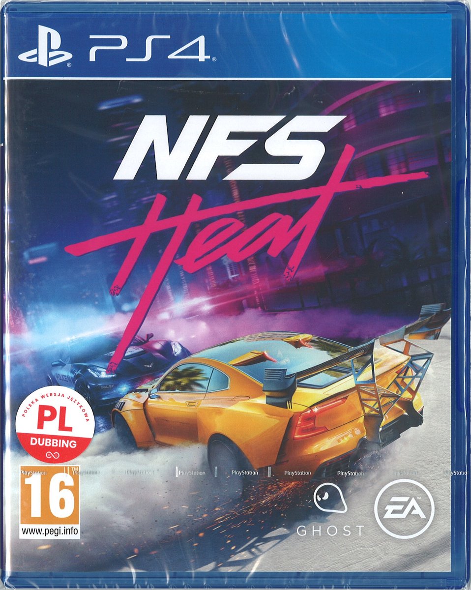 Фото - Гра Electronic Arts Need for Speed Heat , PS4 