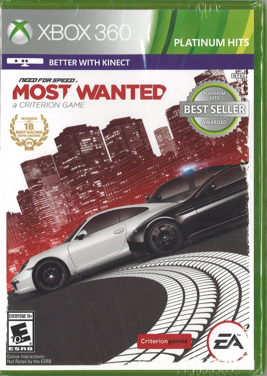 Need For Speed Most Wanted 2012 (Import) (X360) Electronic Arts Gry i programy Sklep