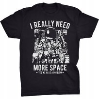 Need More Space Koszulka Astronauta Kosmos NASA GILDAN
