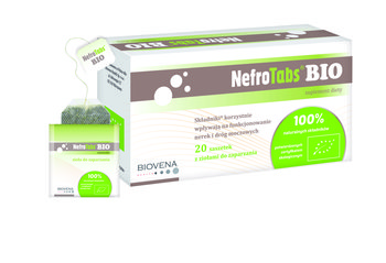 NefroTabs BIO - w profilaktyce wszystkich typów kamicy - Suplementy diety, 20 saszetek - Biovena