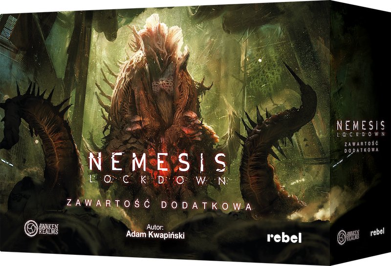 Nemesis Lockdown, zawartość dodatkowa gra planszowa Rebel