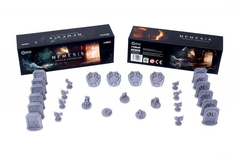 Nemesis: Terrain Pack, gra Rebel, edycja polska, gra planszowa