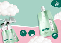 Neno, zestaw woreczków do przechowywania pokarmu (w zestawie 20 sztuk + jeden adapter)