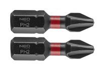NEO 56-501 Bity udarowe PH2 x 25 mm, 2 szt.
