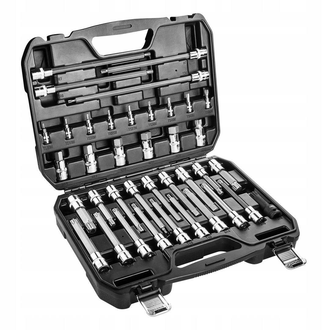 NEO TOOLS, Bity Torx 1/2', zestaw 38 szt., 08-710