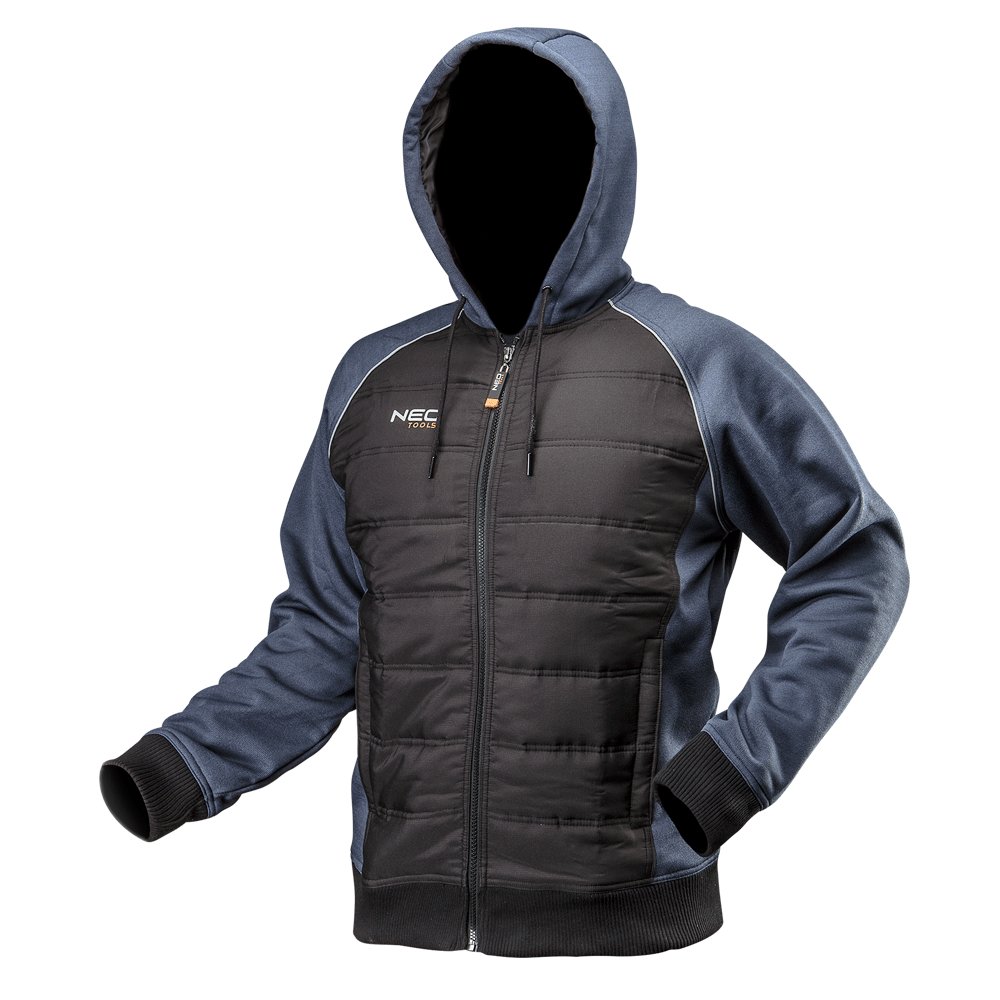 NEO TOOLS, Bluza dziana, ocieplana z kapturem, rozmiar XXL, 81-556-XXL