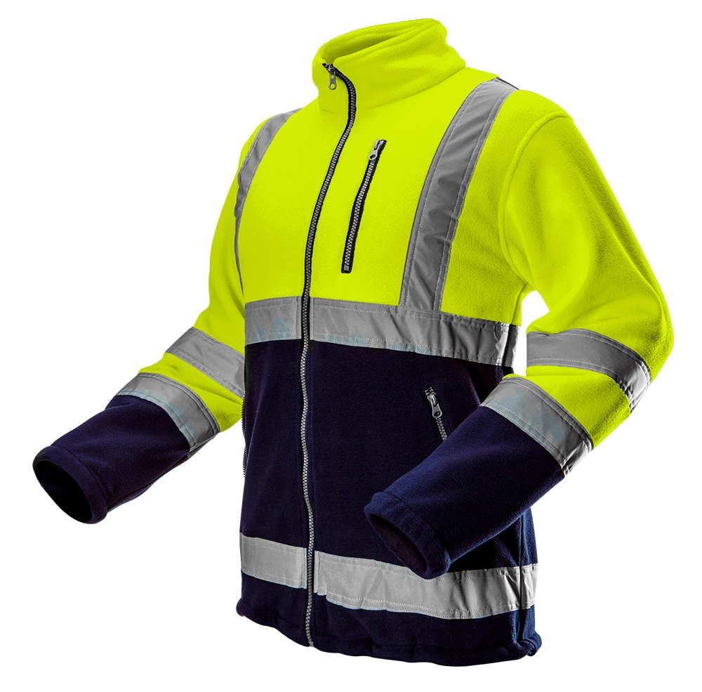 NEO TOOLS, Bluza polarowa ostrzegawcza, żółta, rozmiar XL, 81-740-XL