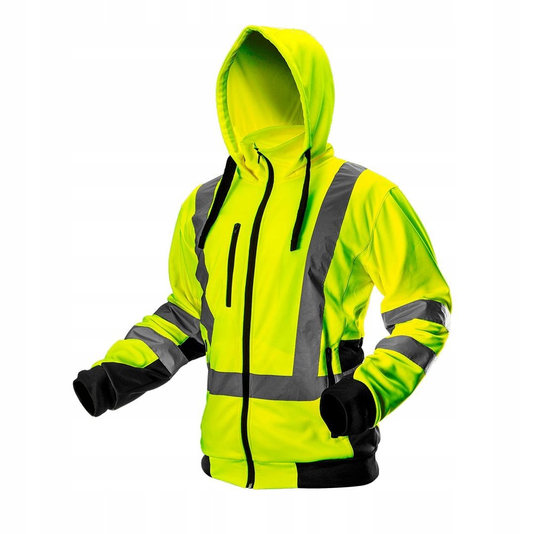 NEO TOOLS, Bluza robocza ostrzegawcza, żółta, rozmiar XL, 81-745-XL