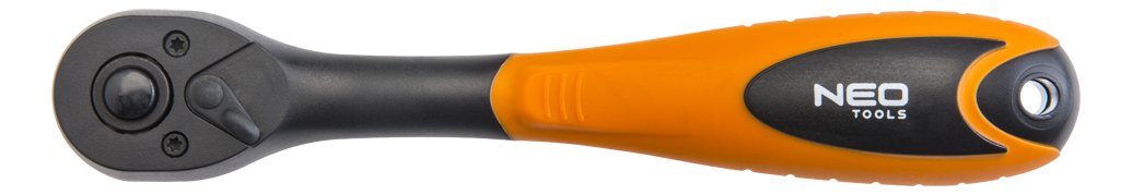NEO TOOLS, Grzechotka odgięta 1/4', 150 mm, 08-514