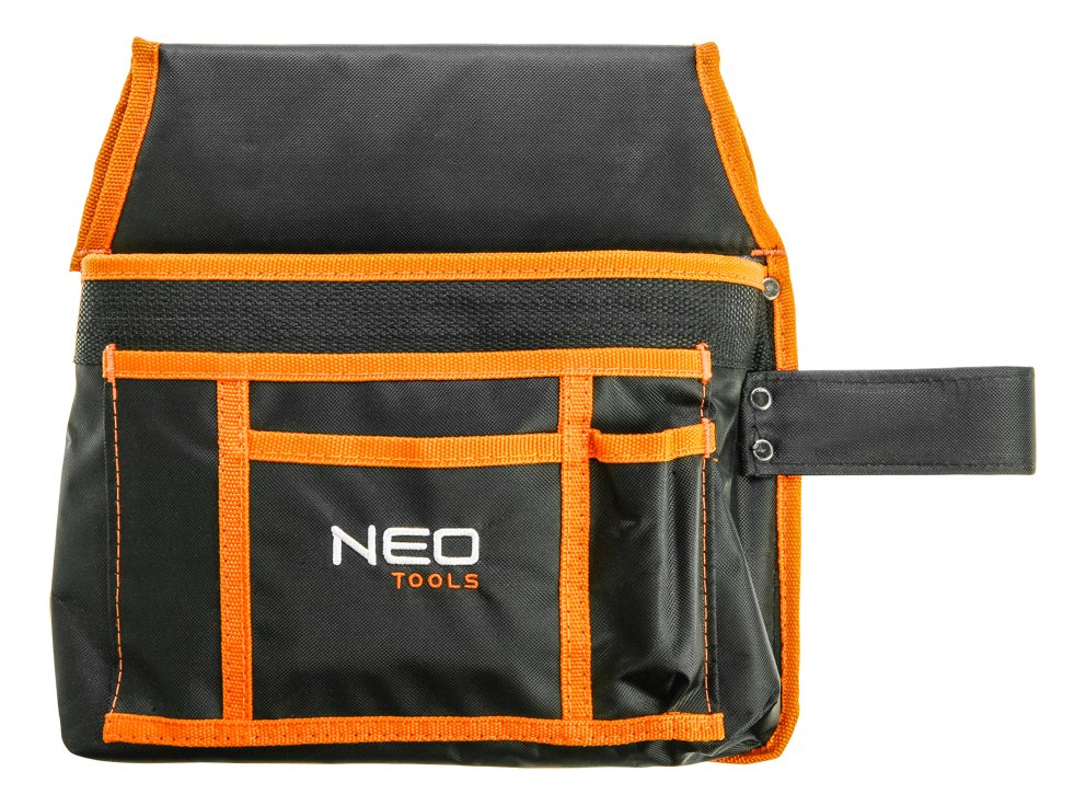 NEO TOOLS, Kieszeń na narzędzia, 4 przegrody, uchwyt na młotek, 84-333