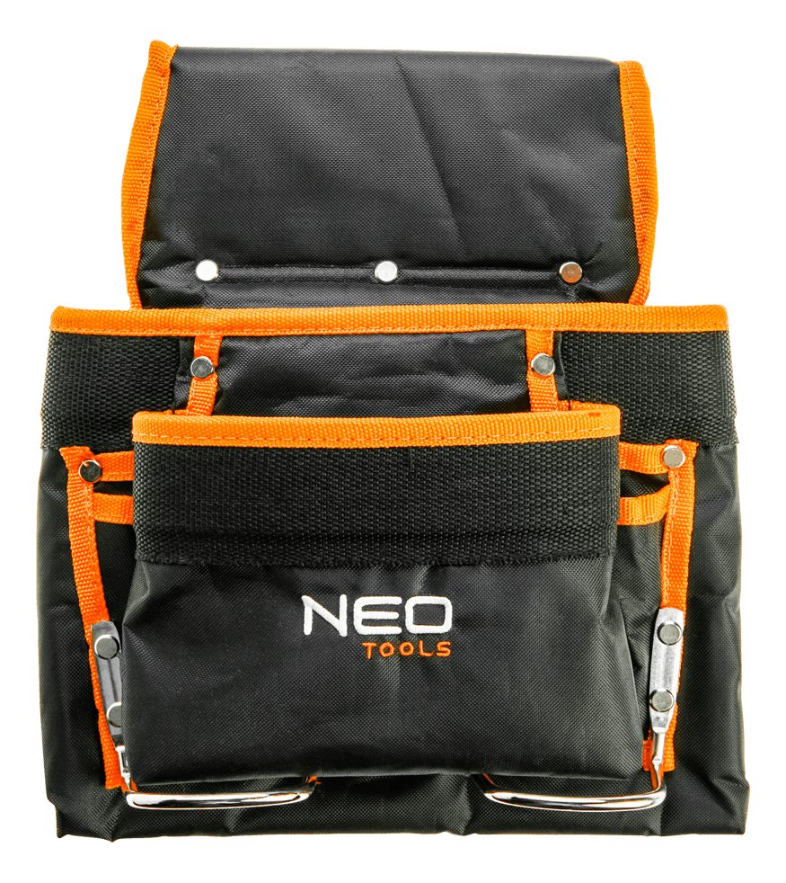 NEO TOOLS, Kieszeń na narzędzia, 8 przegród, metalowe uchwyty, 84-334